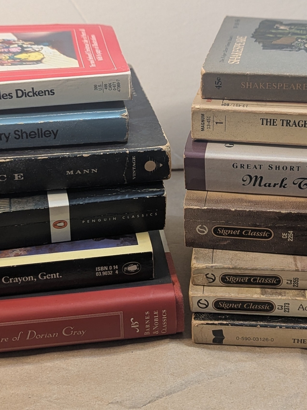 Vintage Classic Literature Lot - 14 Books